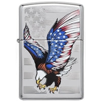 Zippo  E-Star Award Flag Lighter - 28449