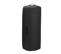Rothco Black Zipper Canvas Duffle Bag - 3488