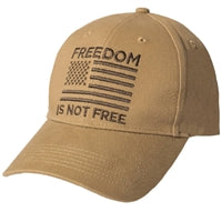 Rothco Freedom Is Not Free Low Profile Cap 39380