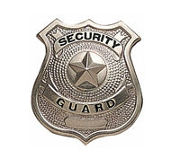 Rothco Silver Security Guard Badge - 1900