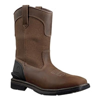 Carhartt Montana 11 Inch Steel Square Toe Water Resistant Pull On Leather Wellington Work Boot FQ1284-M