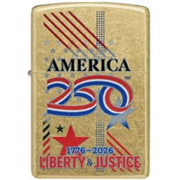 Zippo America250 Liberty N Justice Design - 47287