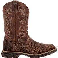 Rocky Ride LTE 11 Inch Carbon Toe Waterproof Pull On Slip Resistant Western Work Boot RKW0475