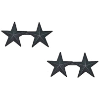 Major General 2 Star Submetal Insignia BM-123P