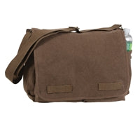 Rothco Brown Canvas Messenger Bag - 9694