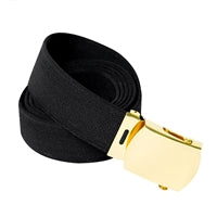 Rothco Gold Elastic Stretch Web Belt - 11471