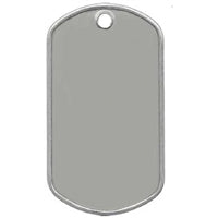 Rothco Matte Finish Dog Tag 8383