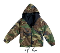 Rothco Woodland Camo Reversible Jacket - 8463