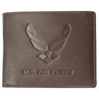 US Air Force Logo Embossed Wallet TW-25Brown