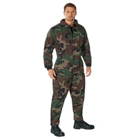 Rothco 7015 Woodland Camouflage Insulated Coveralls