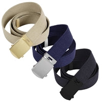 Rothco 3 Pack 54 Inch Military Style Web Belts 44170