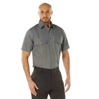 Rothco Grey Short Sleeve Uniform Shirt 30045