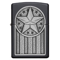 Zippo American Metal Emblem Lighter 49639