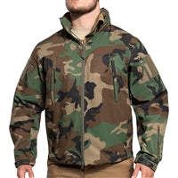 Rothco Woodland Camo Soft Shell Jacket - 55390