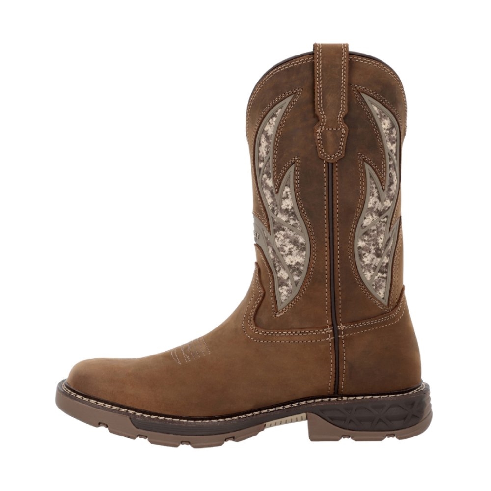 Georgia Carbo-Tec FLX 11 Inch Slip Resistant Pull On Soft Toe Work