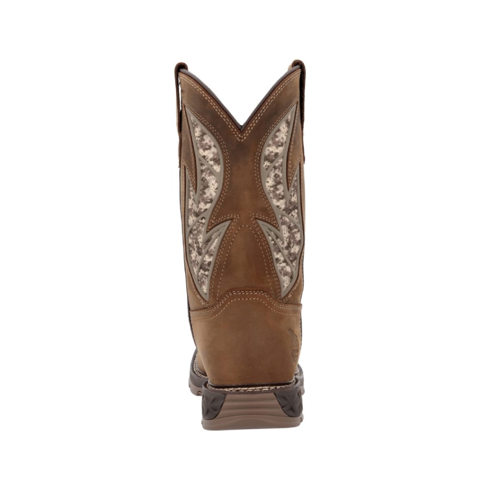 Georgia Carbo-Tec FLX 11 Inch Slip Resistant Pull On Soft Toe Work