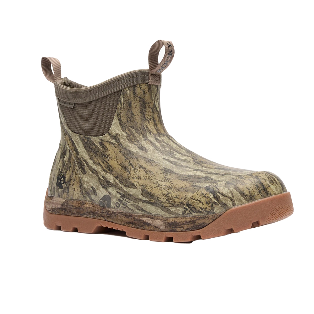 Rocky Backlands 6 Inch Soft Toe Rubber Lightweight Slip On Rugged
