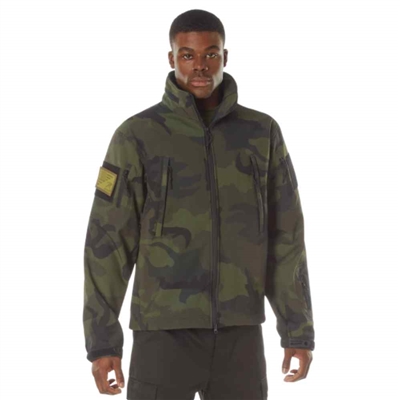 Lfb Rtc Jacket Rothco Midnight Woodland Camo Special Ops Soft Shell Jacket 12055