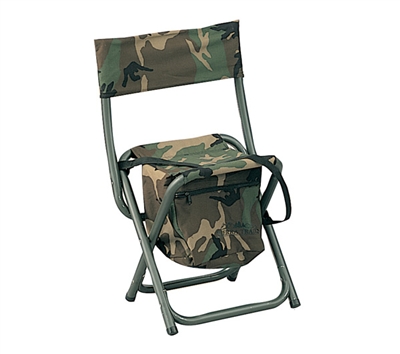 Rothco 4578 4378 Deluxe Camo Stool w/ Pouch Back 