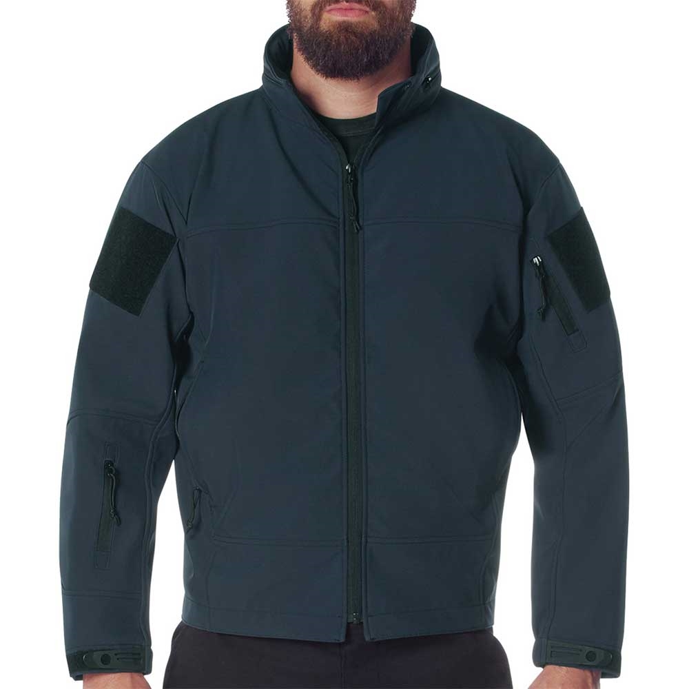 Lfb Rtc Jacket Rothco Midnight Navy Blue Lightweight Soft Shell Jacket 52620