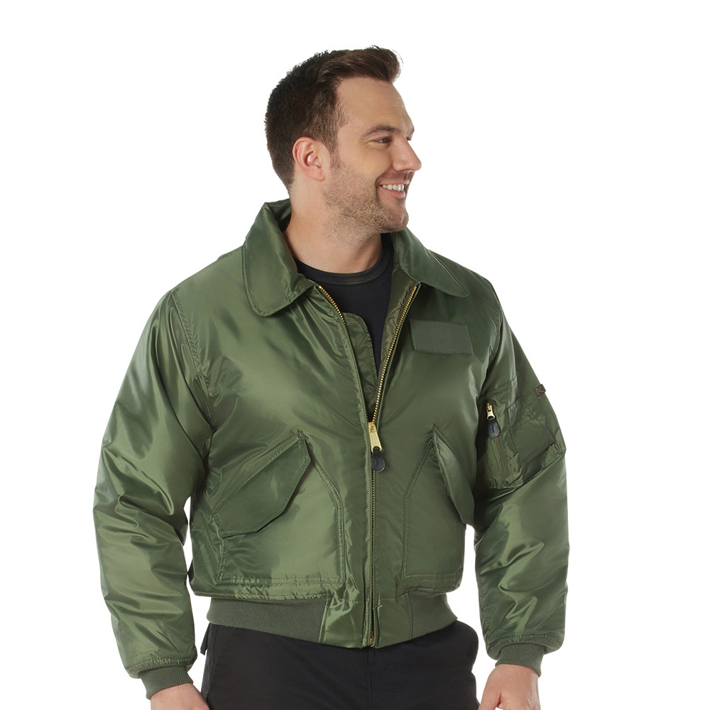 Rothco Sage Green CWU-45P military style flight jacket - 7520