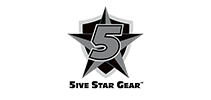 5ive Star Gear Rip Stop Black Poncho 3101
