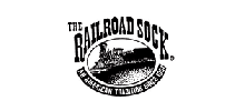 Railroad Socks Grey Crew Socks - 6072